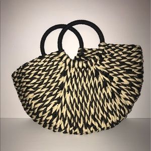 Hand woven purse